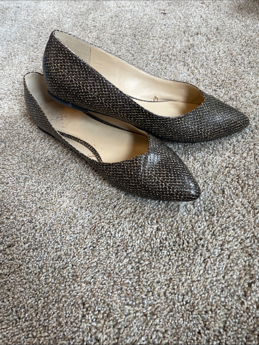 Printed flats by Vince Camuto